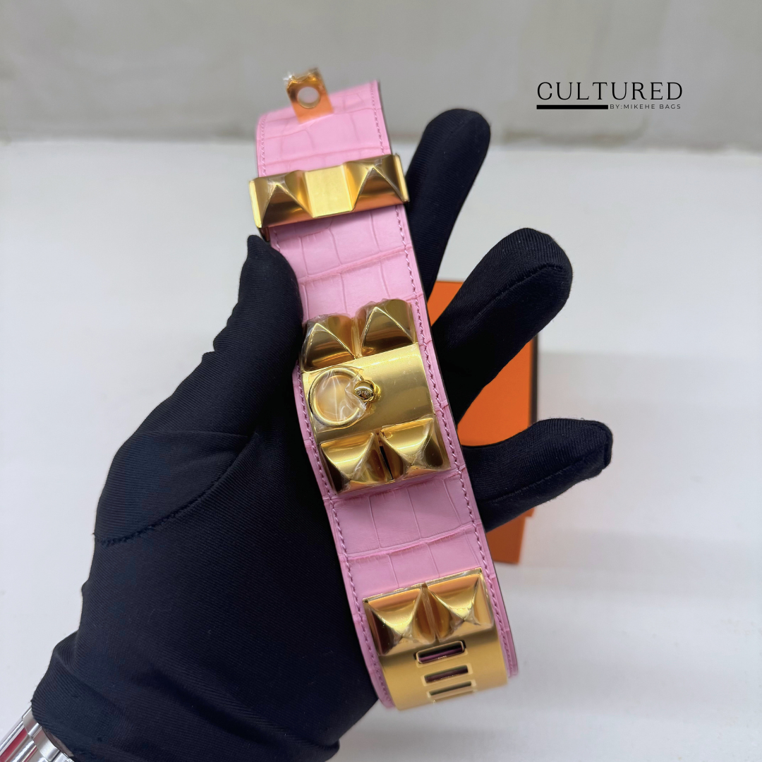 Hermès Collier De Chein Alligator