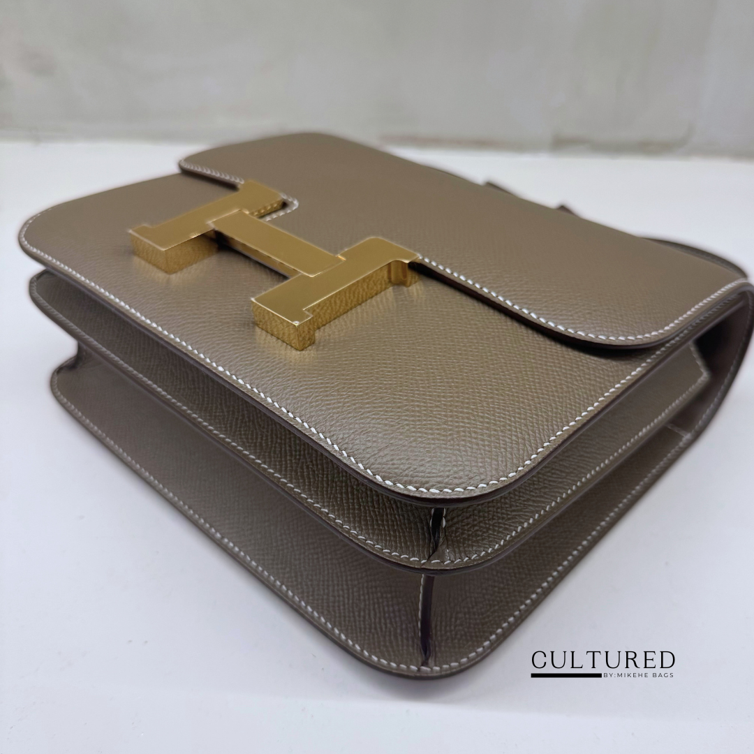 Hermès Constance 24 in Etoupe