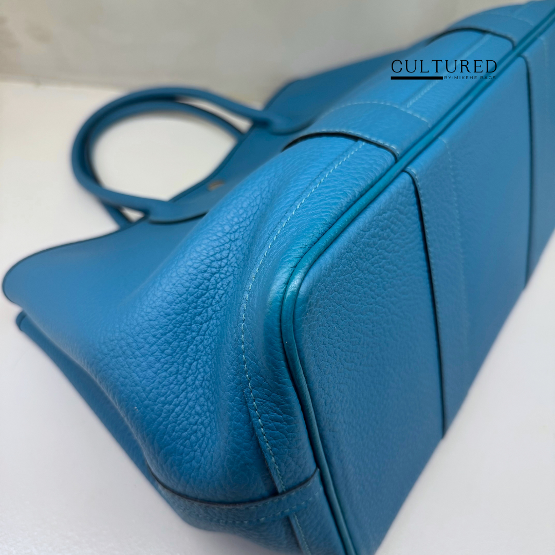 Hermès Garden Party 36 in Turquoise
