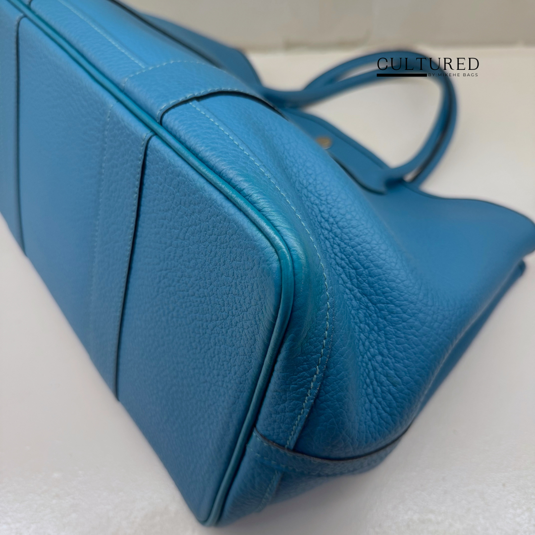 Hermès Garden Party 36 in Turquoise
