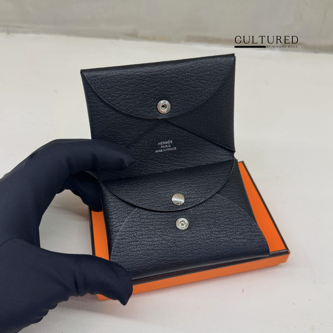 Hermès Calvi Duo in Black