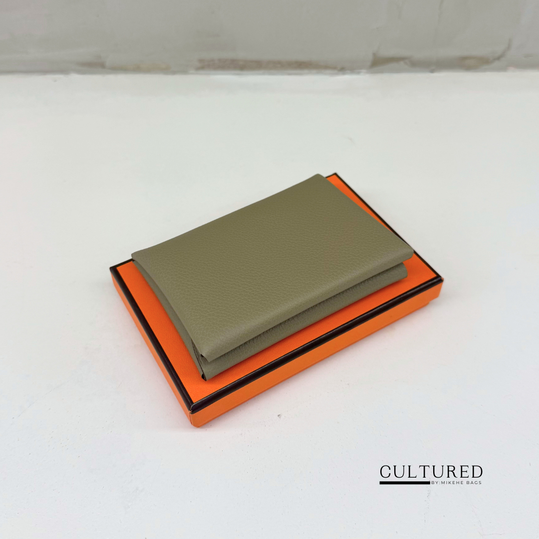 Hermès Calvi Duo in Beige Marfa