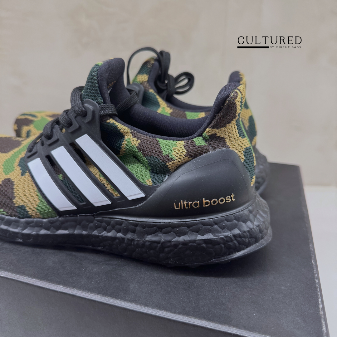 Bape x Adidas Ultraboost Sneakers US Size 5 ½