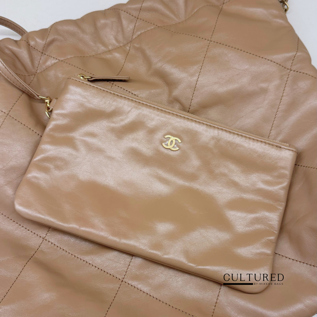Chanel 25 in Caramel