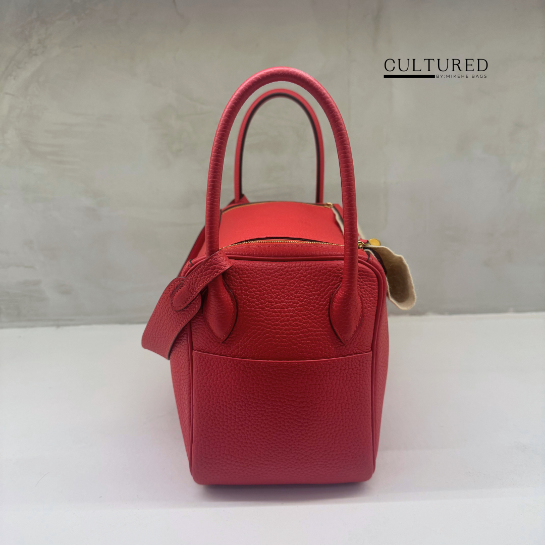 Hermès Lindy 26 in Rouge Casaque