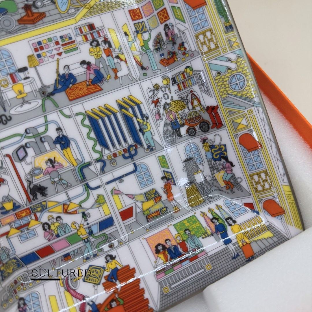Hermès La Maison des Carres change tray