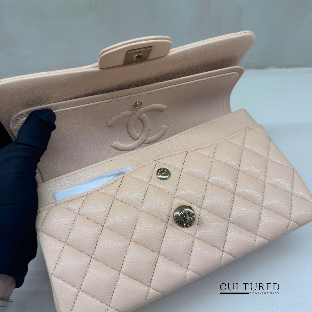 Chanel Small Flap in Beige