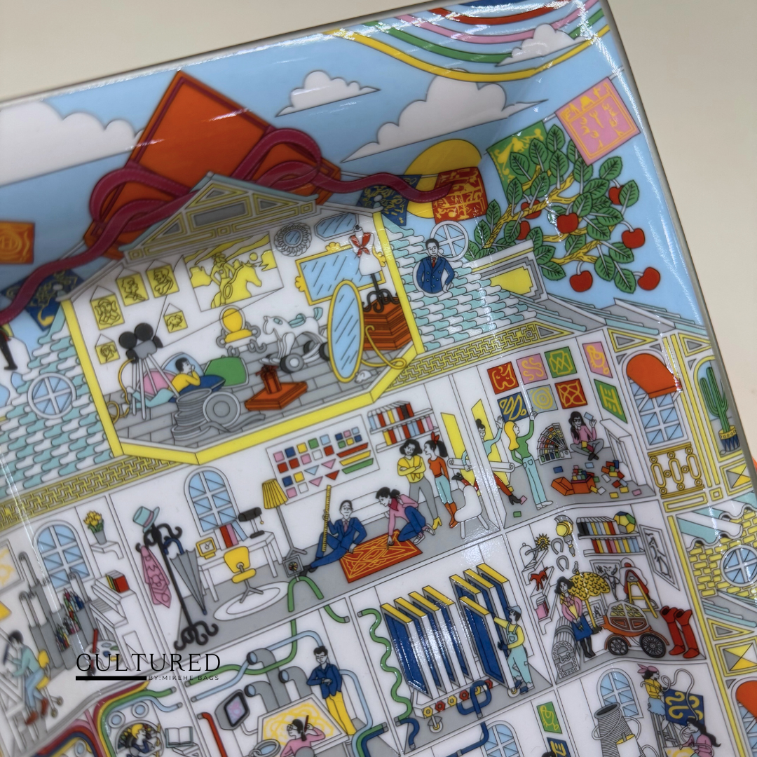 Hermès La Maison des Carres change tray