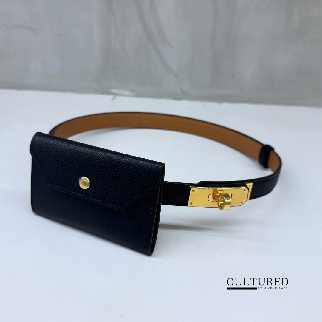 Hermès Kelly Pocket Belt in Black