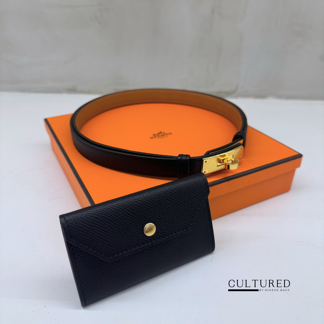 Hermès Kelly Pocket Belt in Black