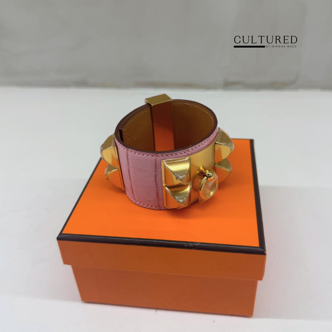 Hermès Collier De Chein Alligator