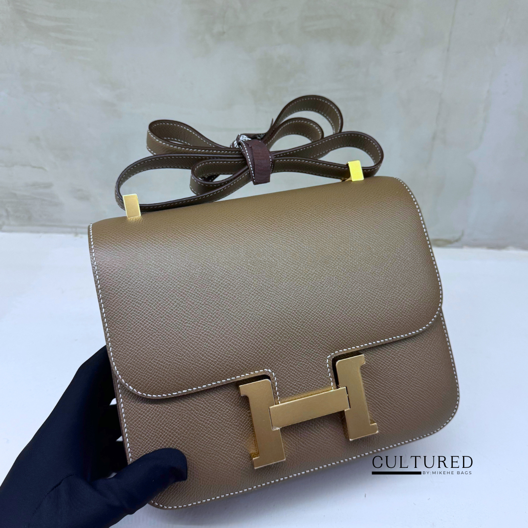 Hermès Constance 24 in Etoupe