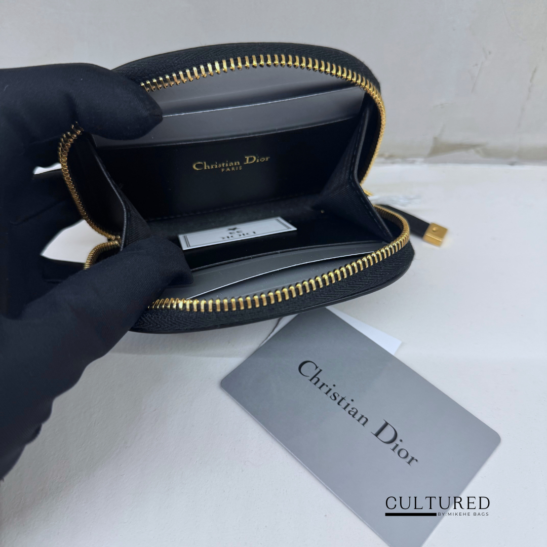 Dior 30 Montaigne Avenue Coin Purse Wallet