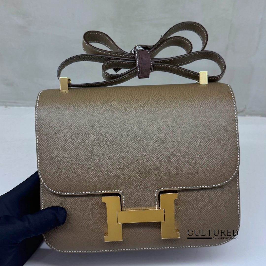 Hermès Constance 24 in Etoupe