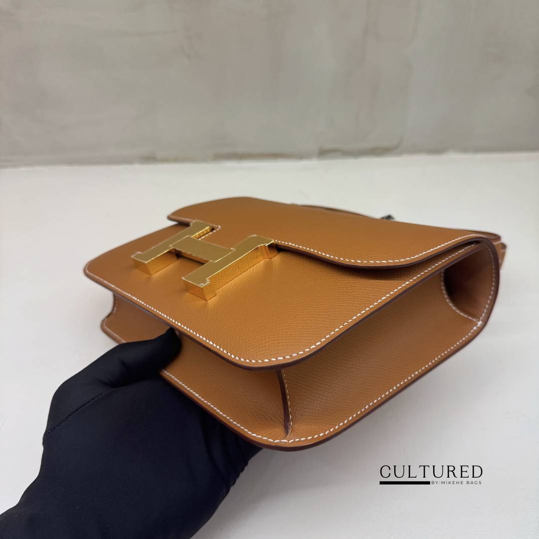 Hermès Constance 1-24 in Gold on Gold