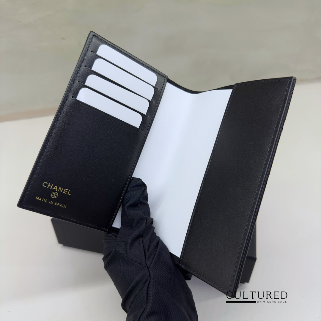 Chanel Passport Holder in Black
