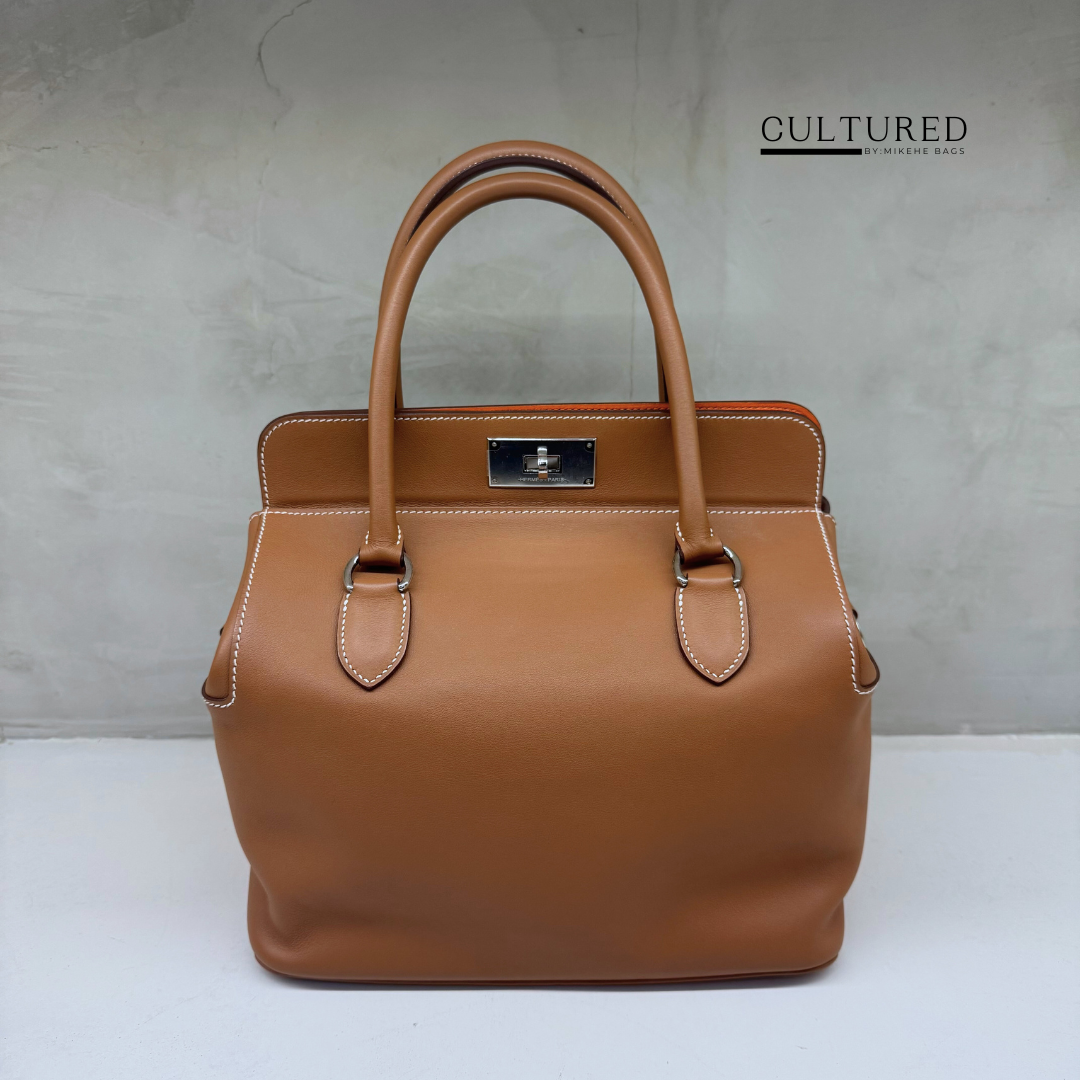 Hermès Toolbox 26 in Gold