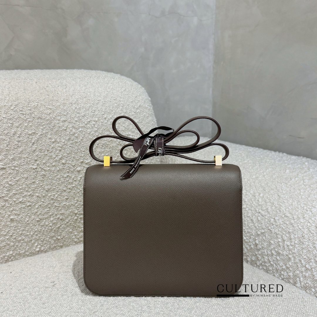 Hermès Constance 24 in Etain Rosegold Hardware