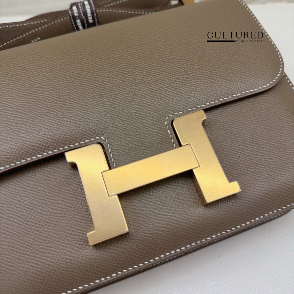 Hermès Constance 1-24 in Etoupe