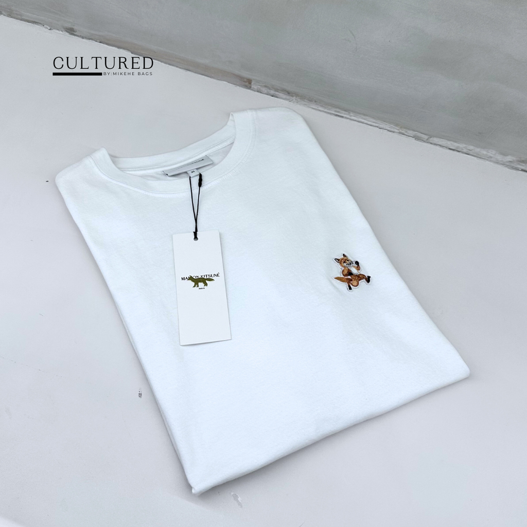 Maison Kitsuné Speedy Fox T-Shirt in White