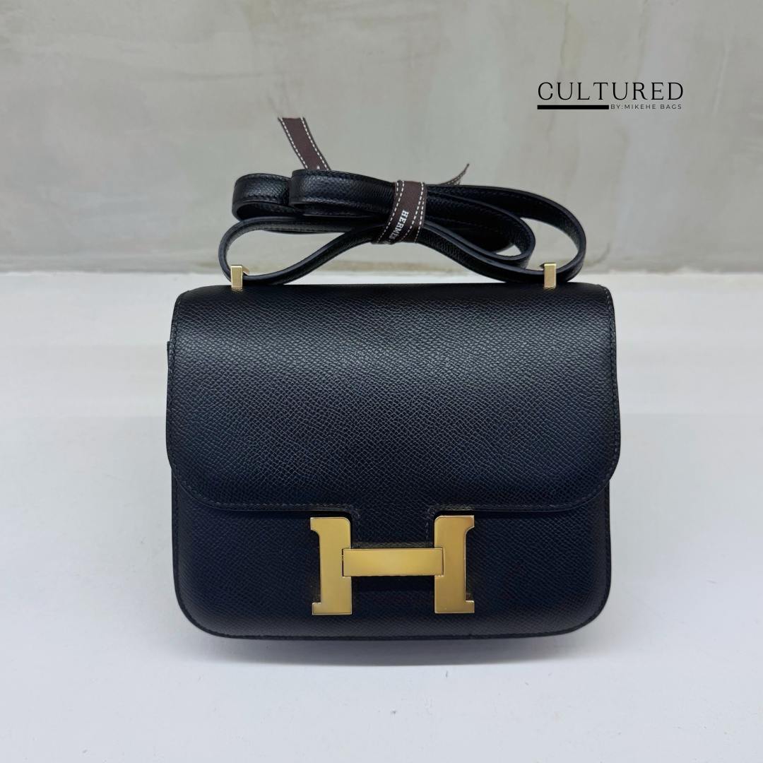 Hermès Constance 19 in Black