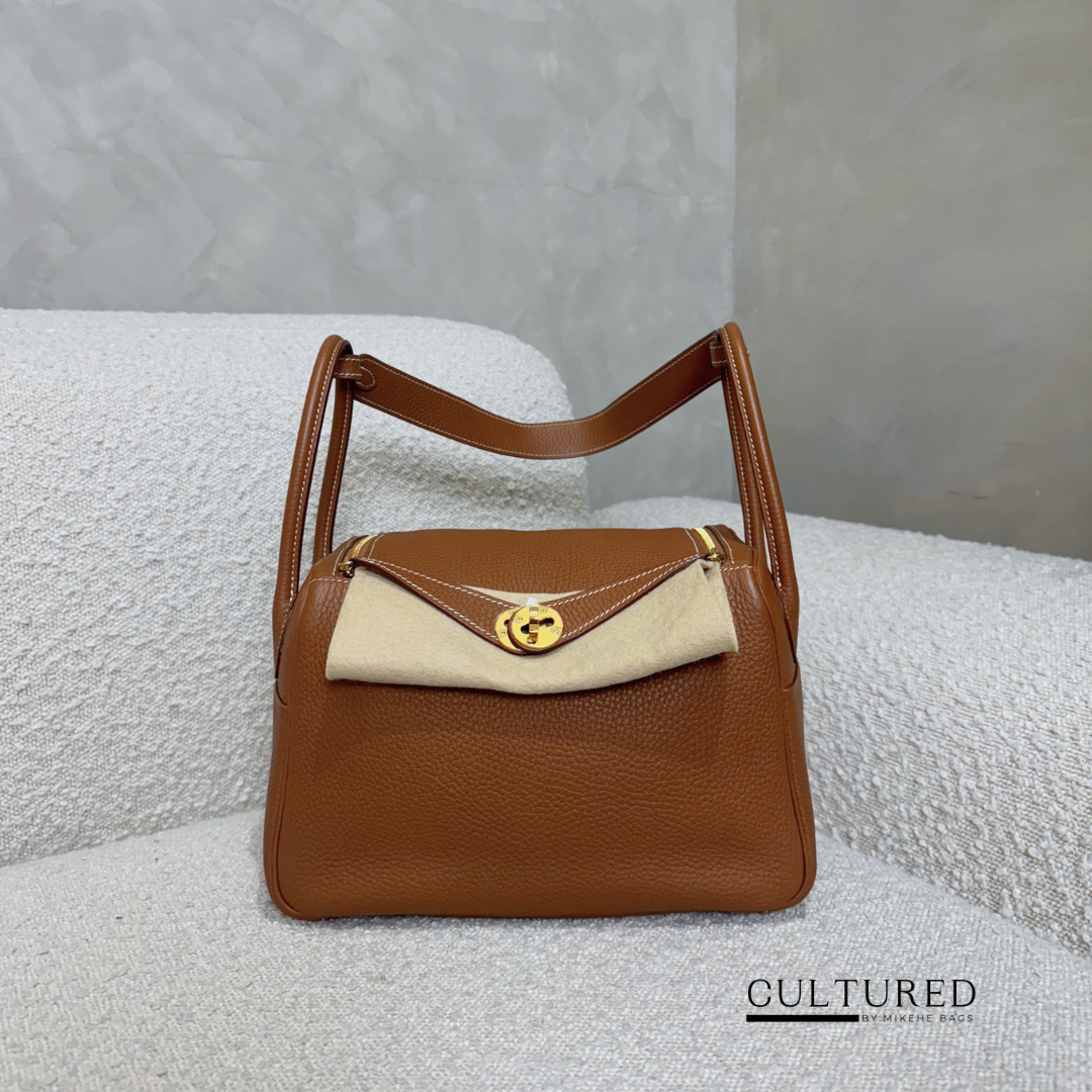 Hermès Lindy 26 in Gold on Gold