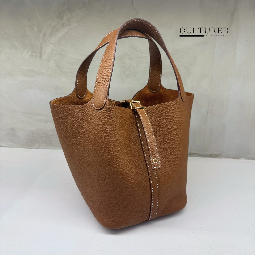 Hermès Picotin 22 in Gold on Gold