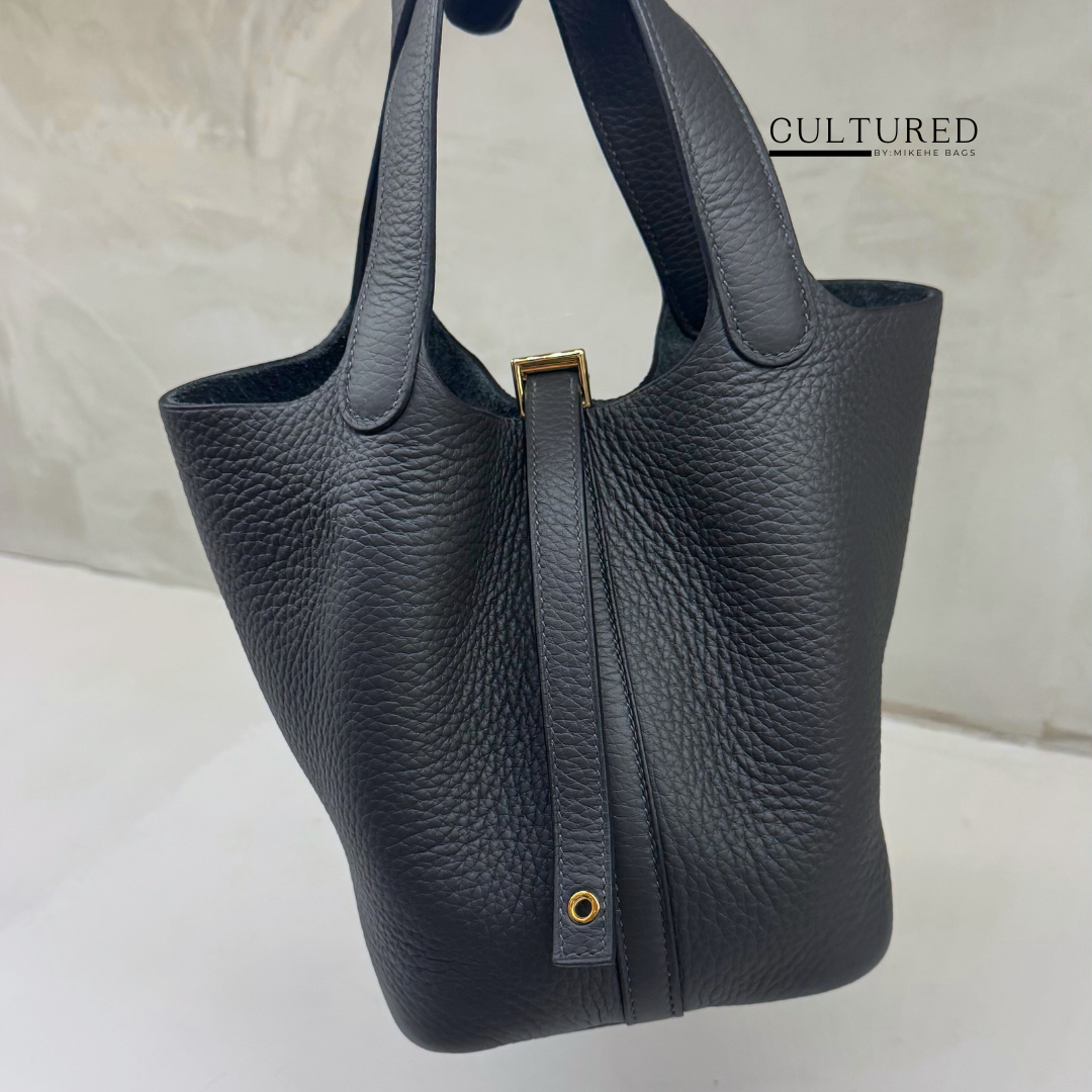 Hermès Picotin in Dark Bronzd