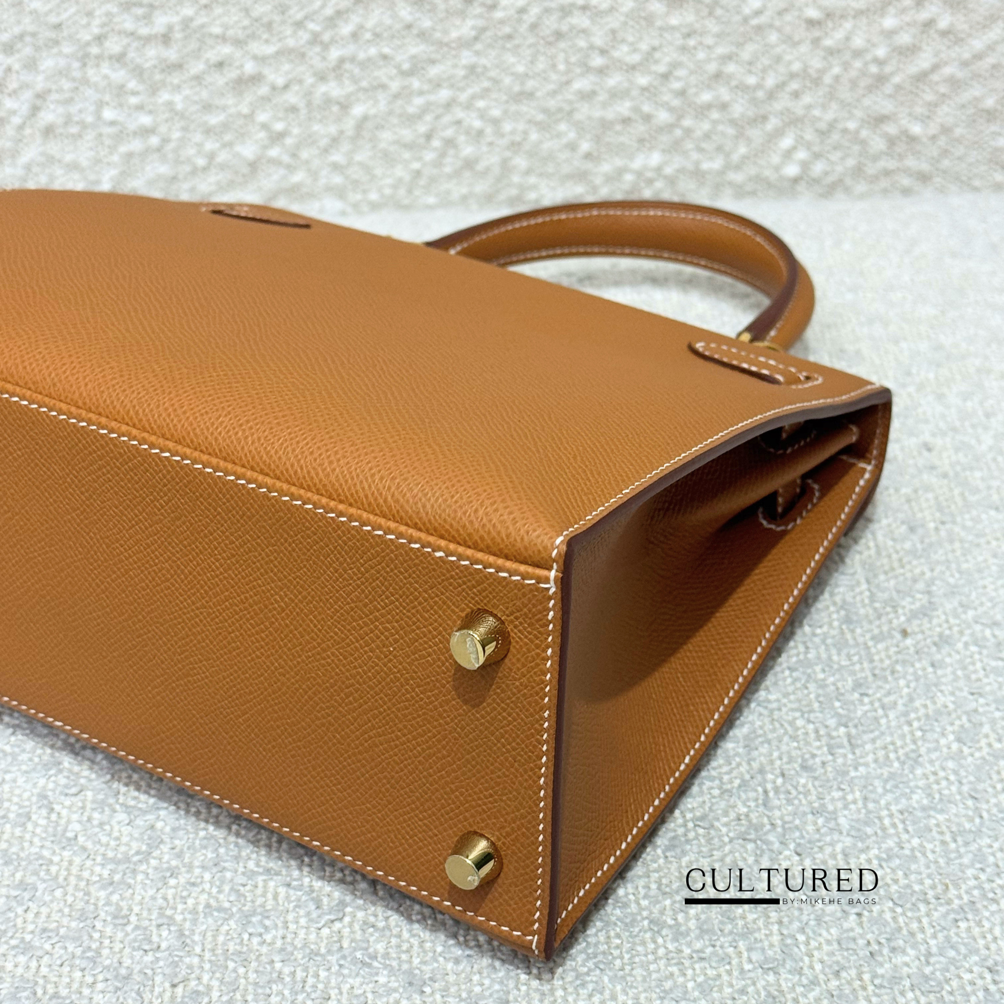 Hermès Kelly 25 Gold on Gold