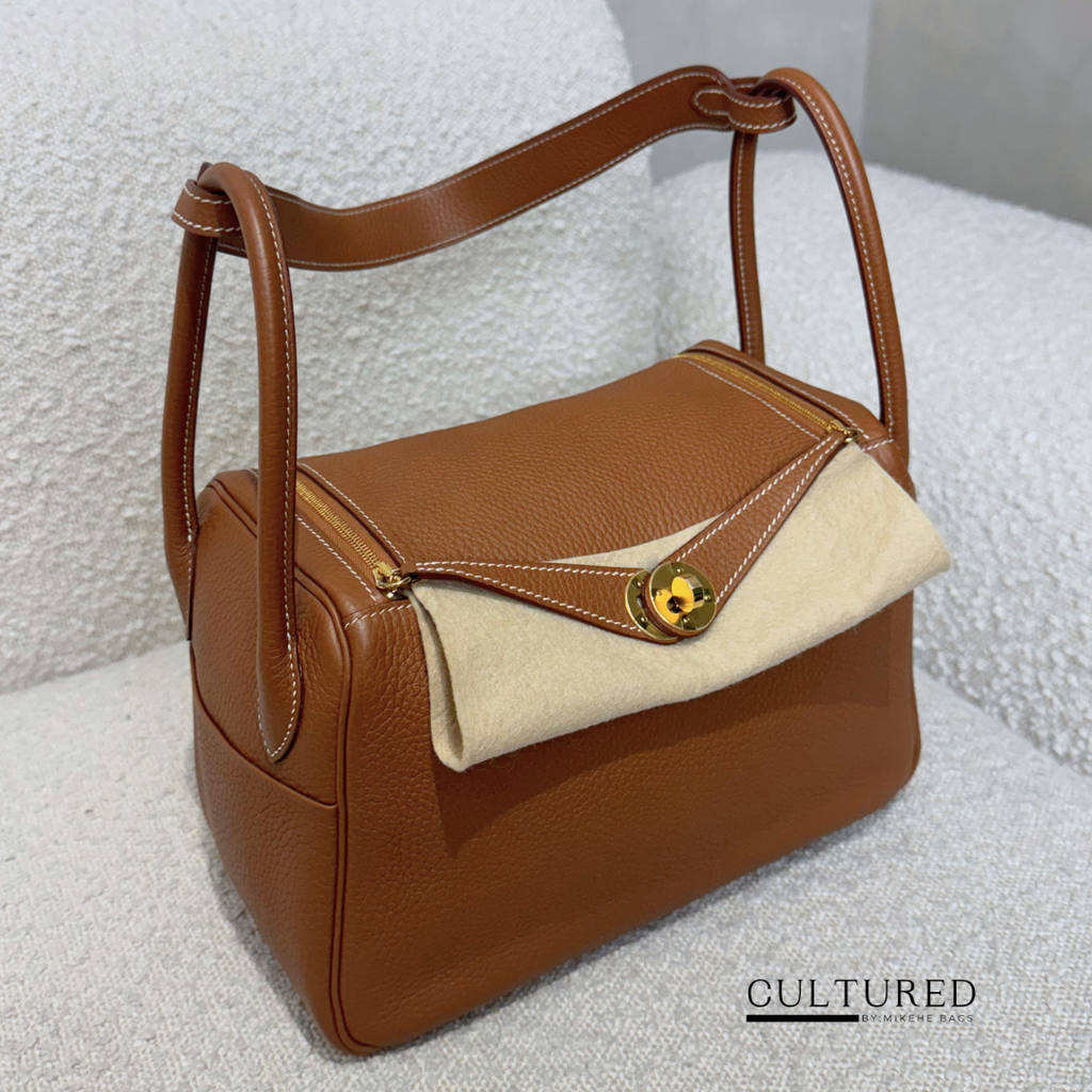 Hermès Lindy 26 in Gold on Gold
