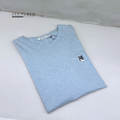 Maison Kitsuné Grey Fox Head T-Shirt in Blue