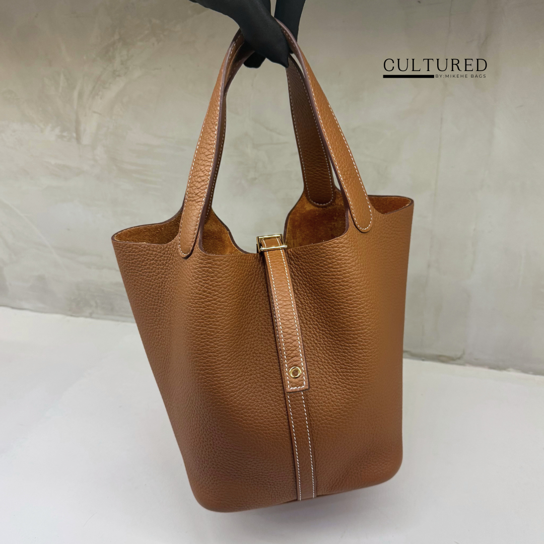 Hermès Picotin 22 in Gold on Gold