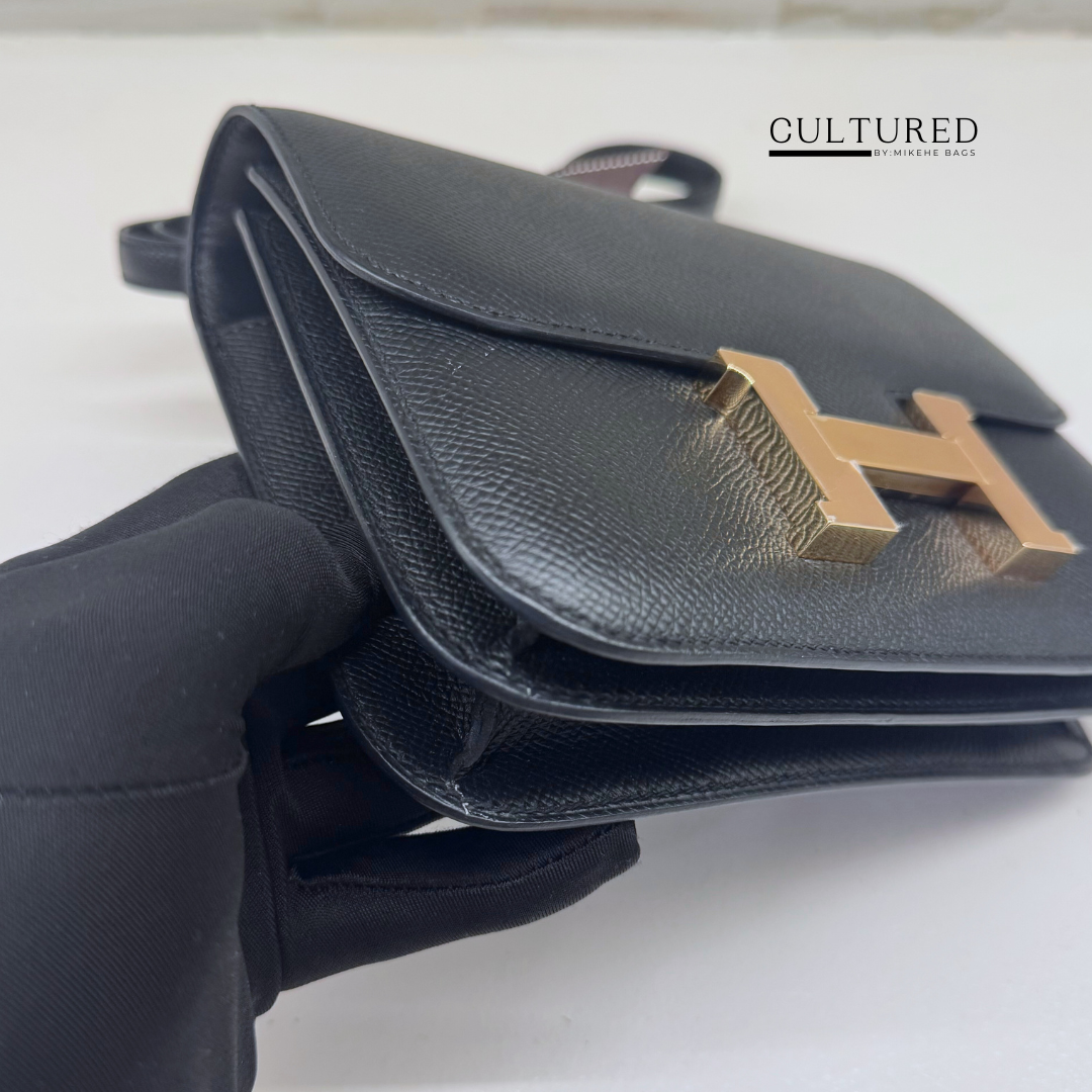 Hermès Constance 19 in Black