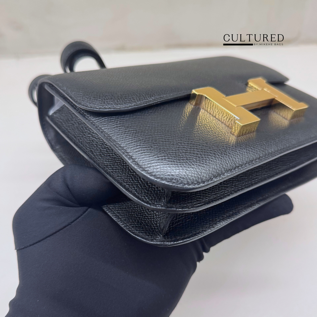 Hermès Constance 19 in Black