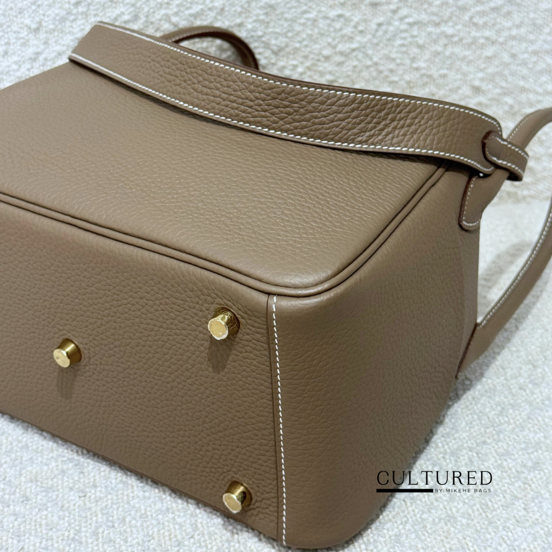 Hermès Lindy 26 in Etoupe