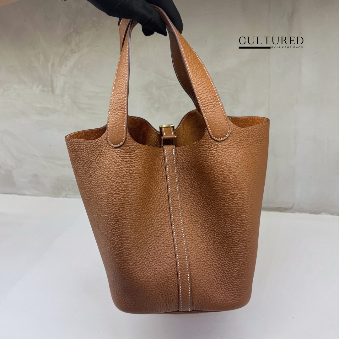 Hermès Picotin 22 in Gold on Gold