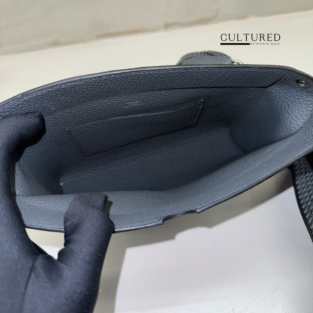 Hermès Videpoches in Grey