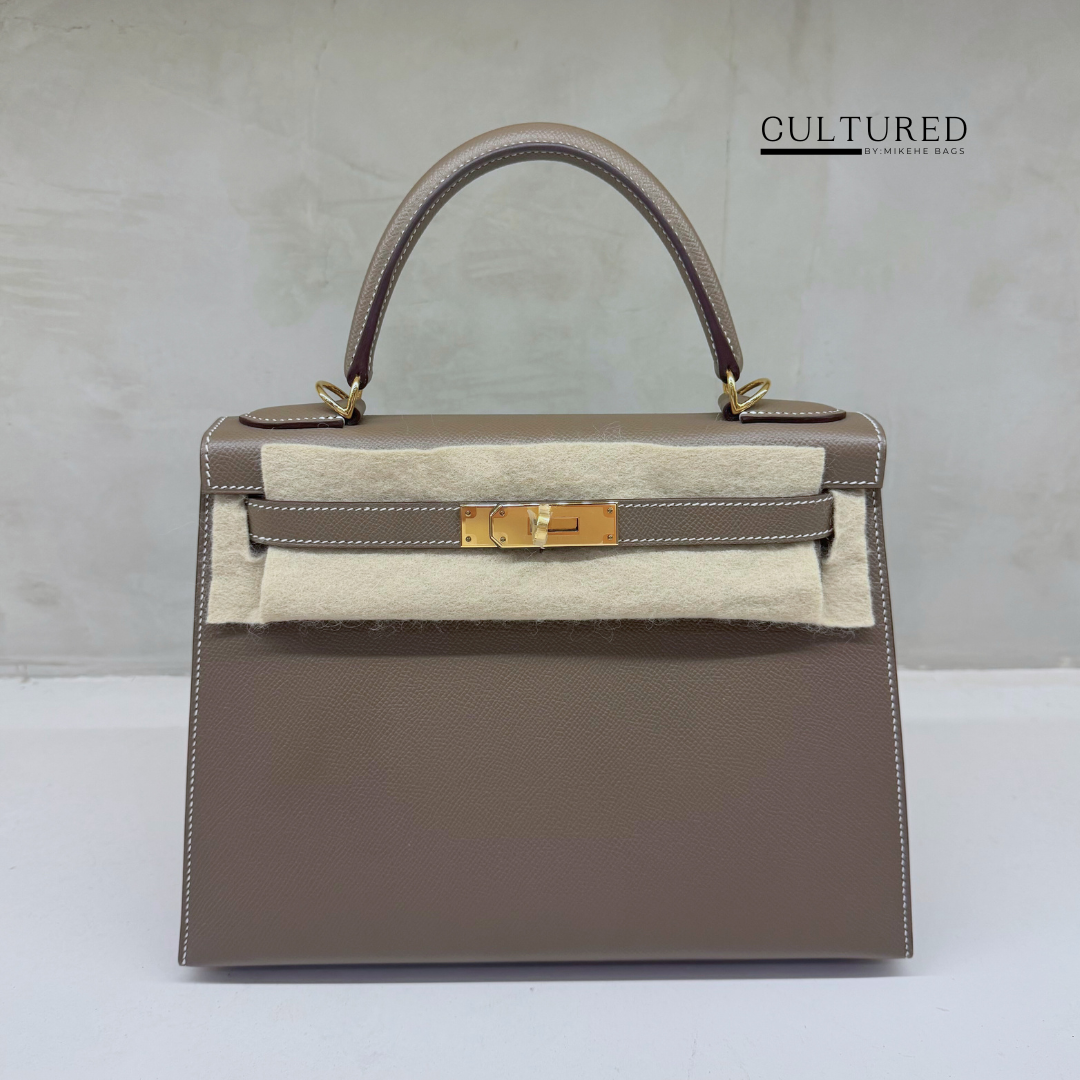 Hermès Kelly 28 in Etoupe