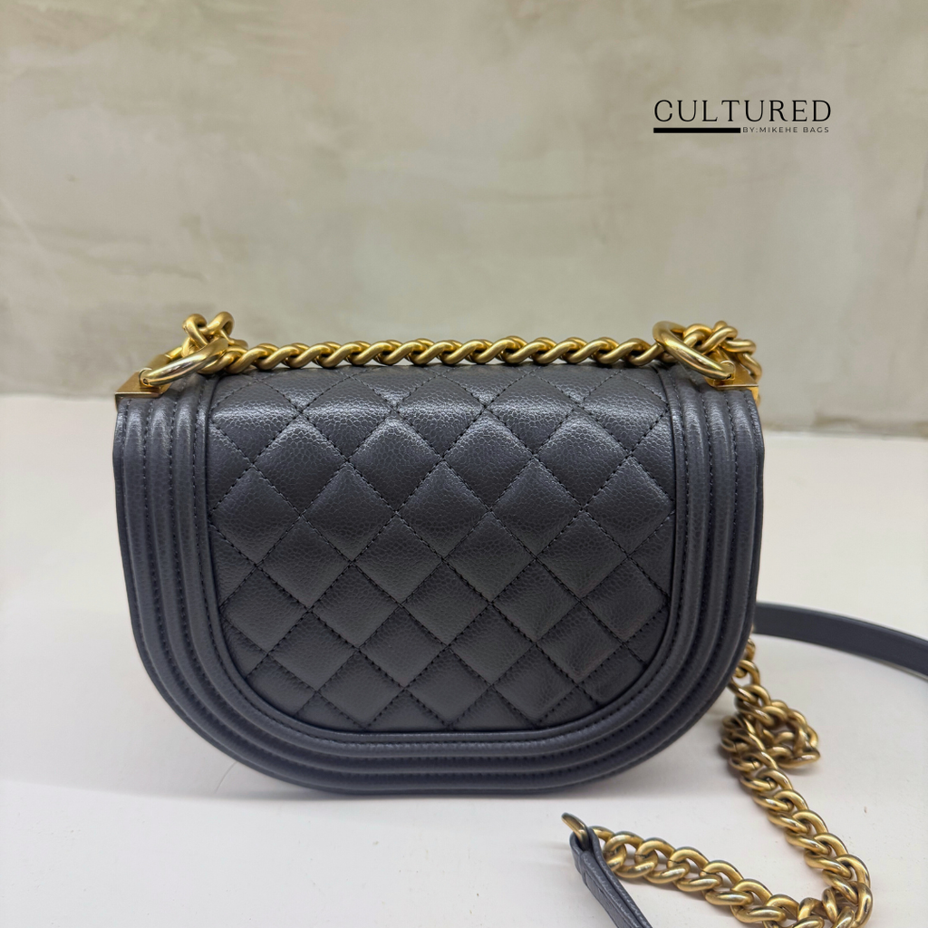 Chanel Boy Crescent Messenger Bag