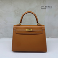 Hermès Kelly 25 in Gold on Gold