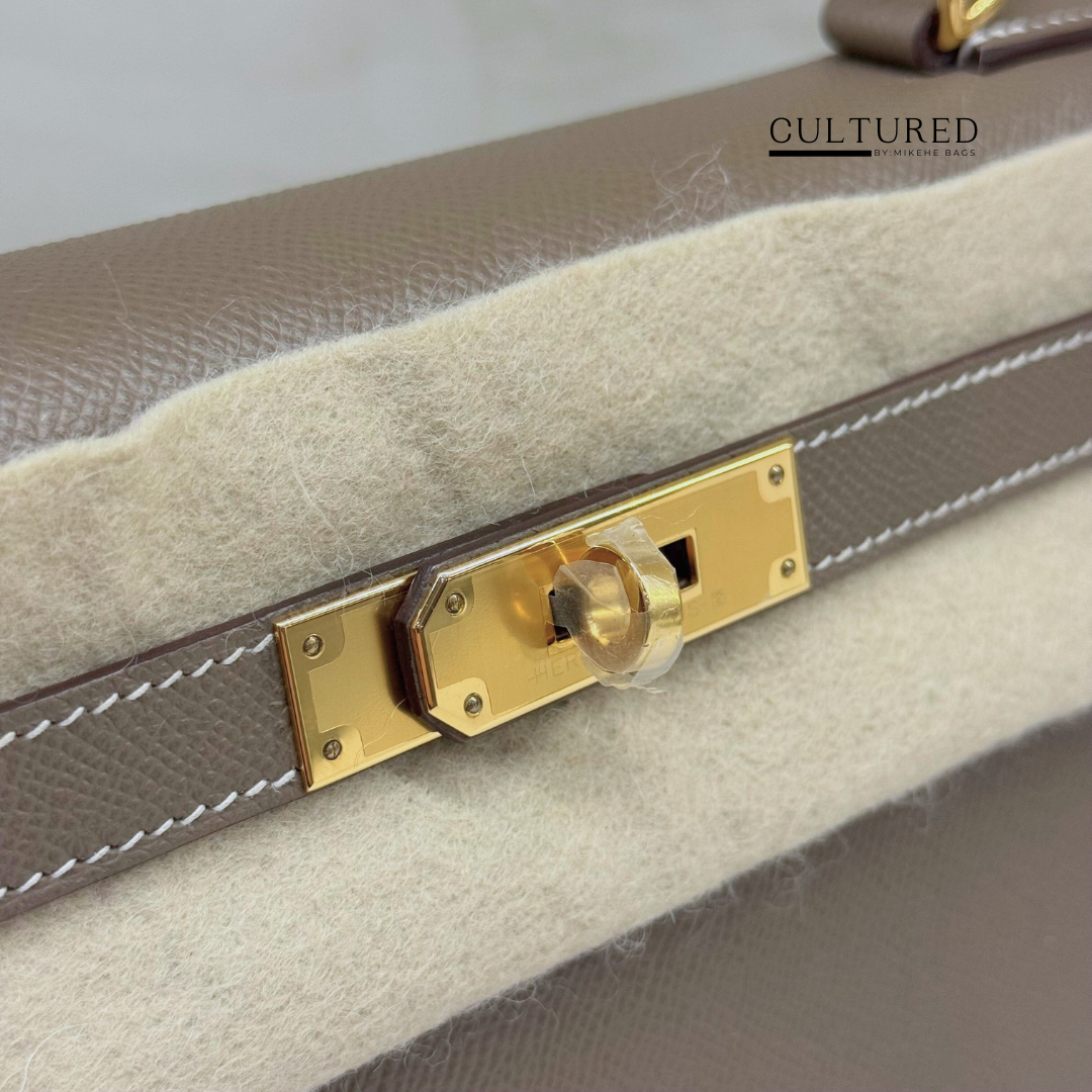 Hermès Kelly 28 in Etoupe