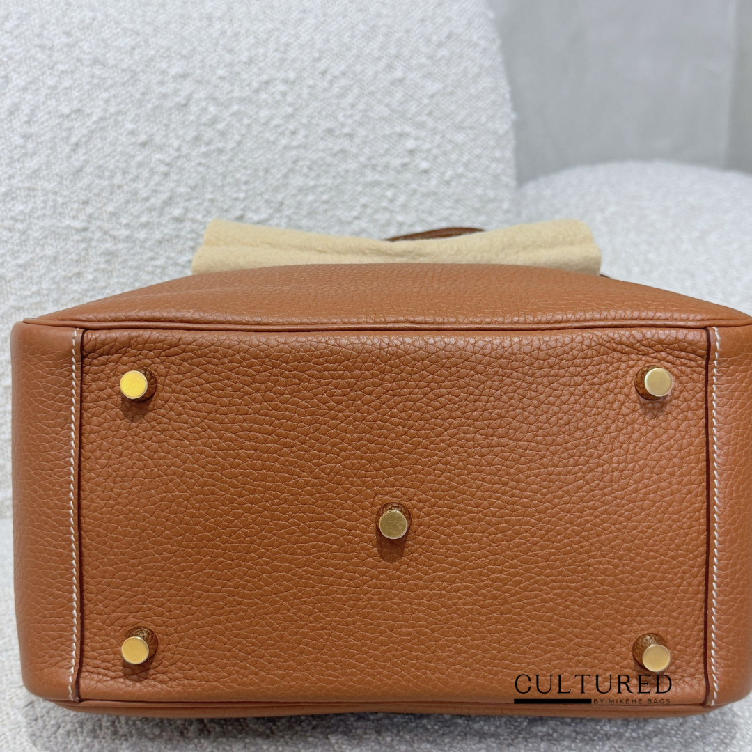Hermès Lindy 26 in Gold on Gold