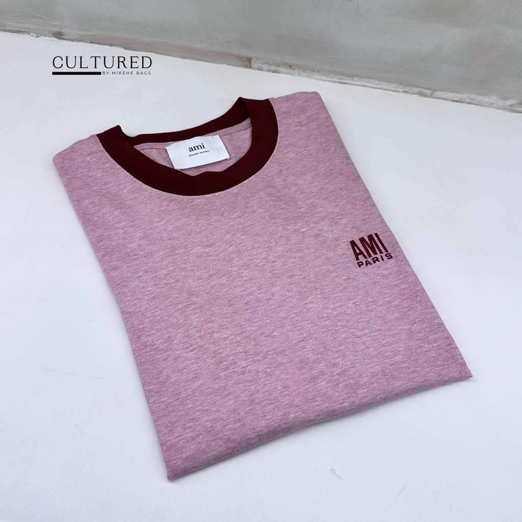 Ami Paris T-Shirt in Pink