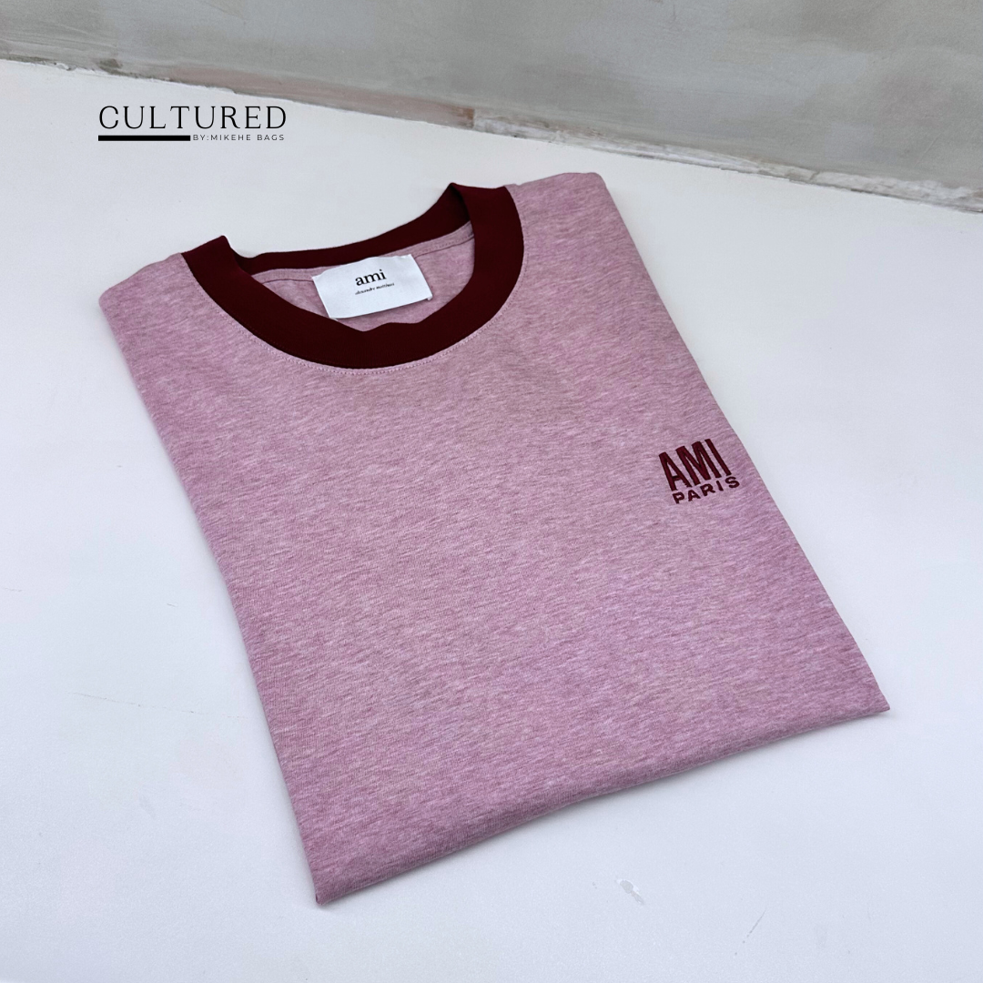 Ami Paris T-Shirt in Pink