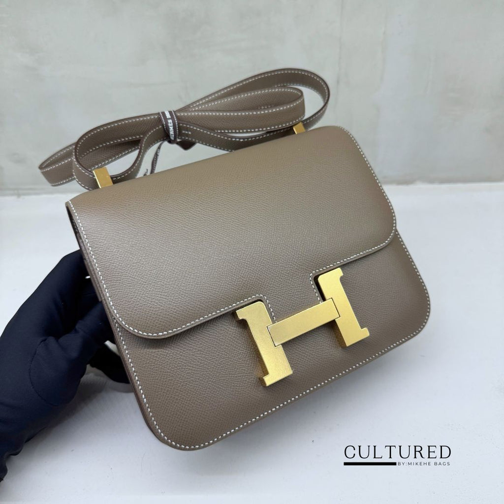 Hermès Constance 24 in Etoupe