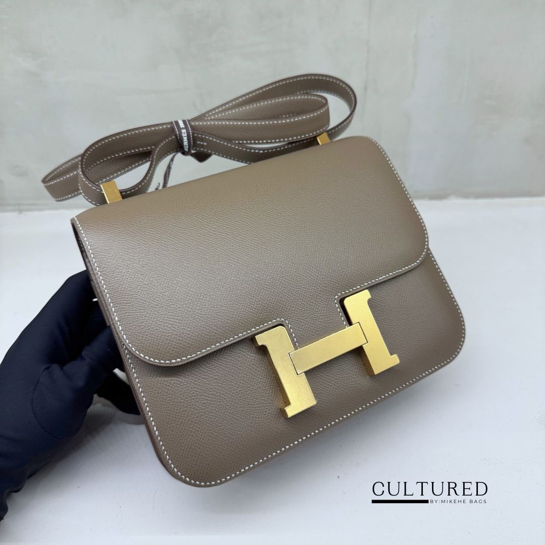 Hermès Constance 24 in Etoupe