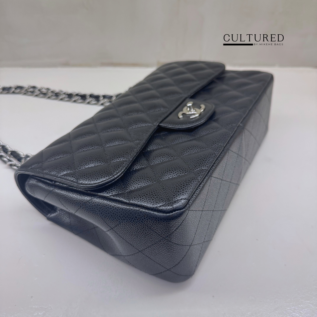 Chanel Jumbo Flap in Black Caviar