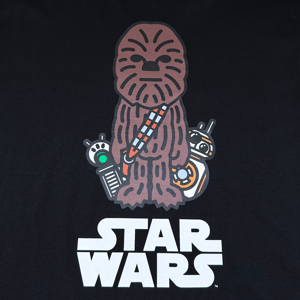 BAPE x Star Wars Chewbacca T-Shirt in Black