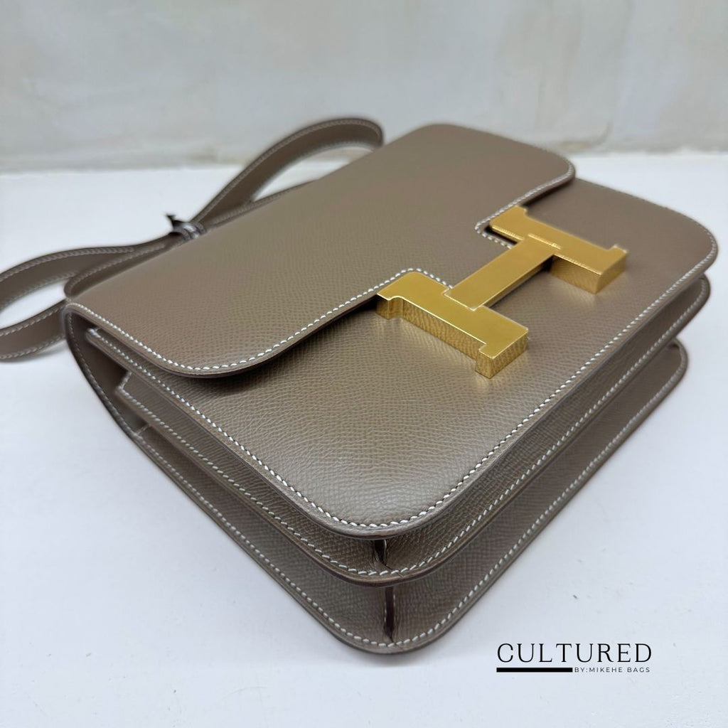 Hermès Constance 24 in Etoupe