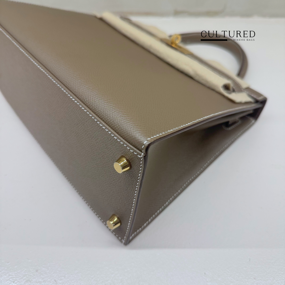 Hermès Kelly 28 in Etoupe